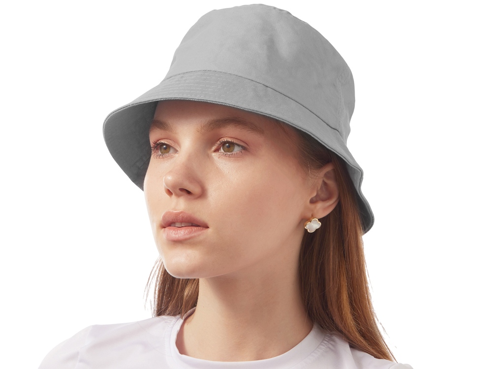 Хлопковая панама, серый