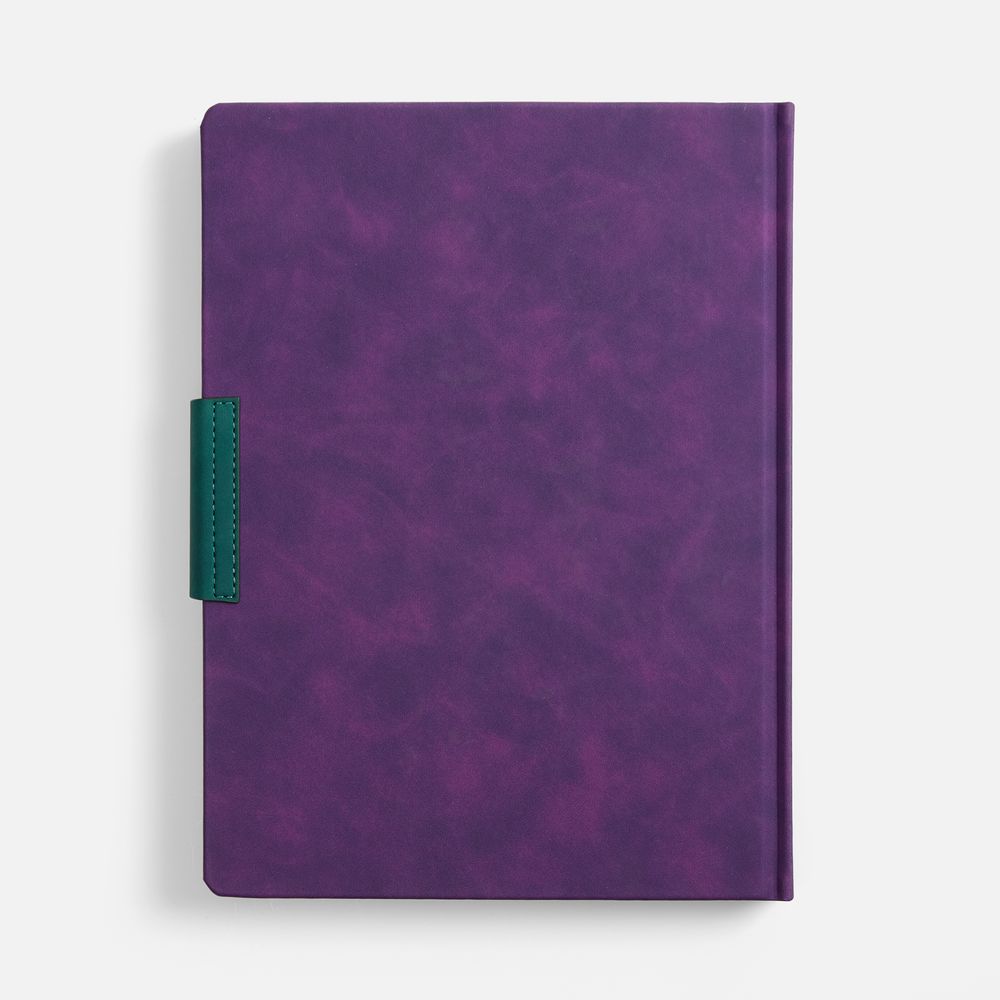 Ежедневник Grande Strap на заказ, датированный, фиолетовый