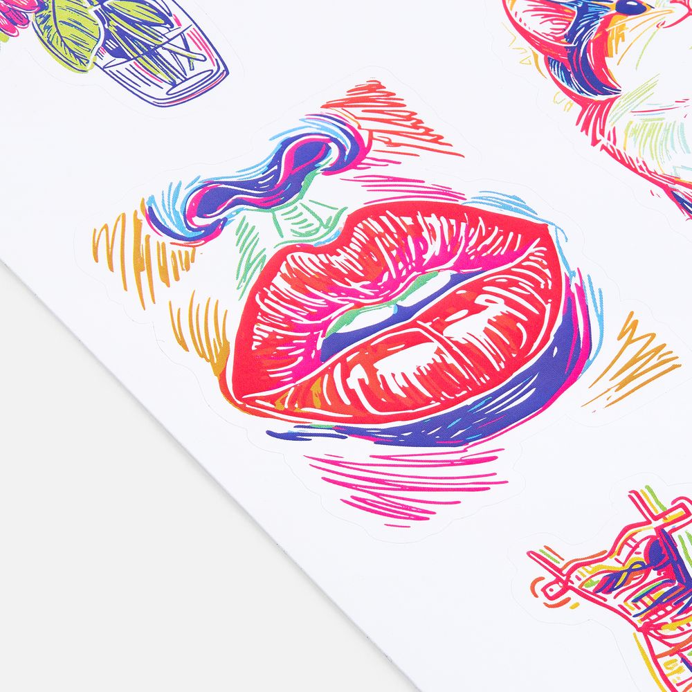 Стикерпак бумажный Thematic, для женщин