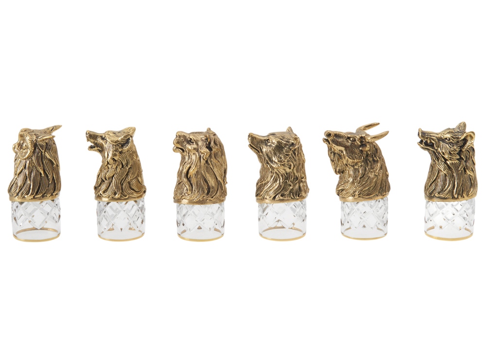 Набор Королевская охота, коричневый