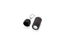 Мини-фонарь Avior с зарядкой от USB, черный