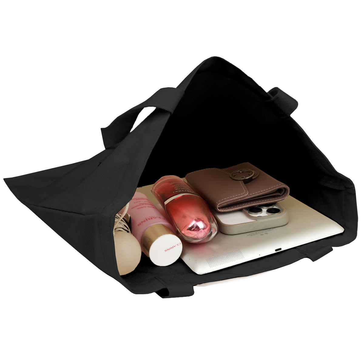 Сумка для покупок LUMISSA 325 г/м², чёрная Сумка для покупок LUMISSA 325 г/м², чёрная