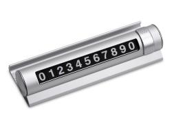 Парковочная табличка Frontpark, серебристый