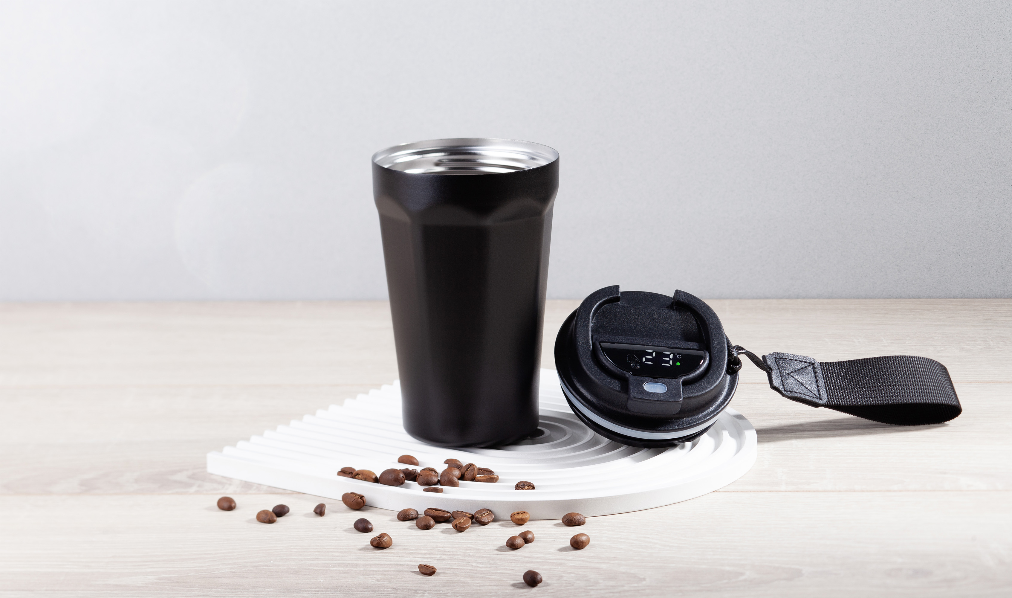 Термостакан "Legend" 390 мл с индикацией температуры Термостакан "Legend" 390 мл с индикацией температуры