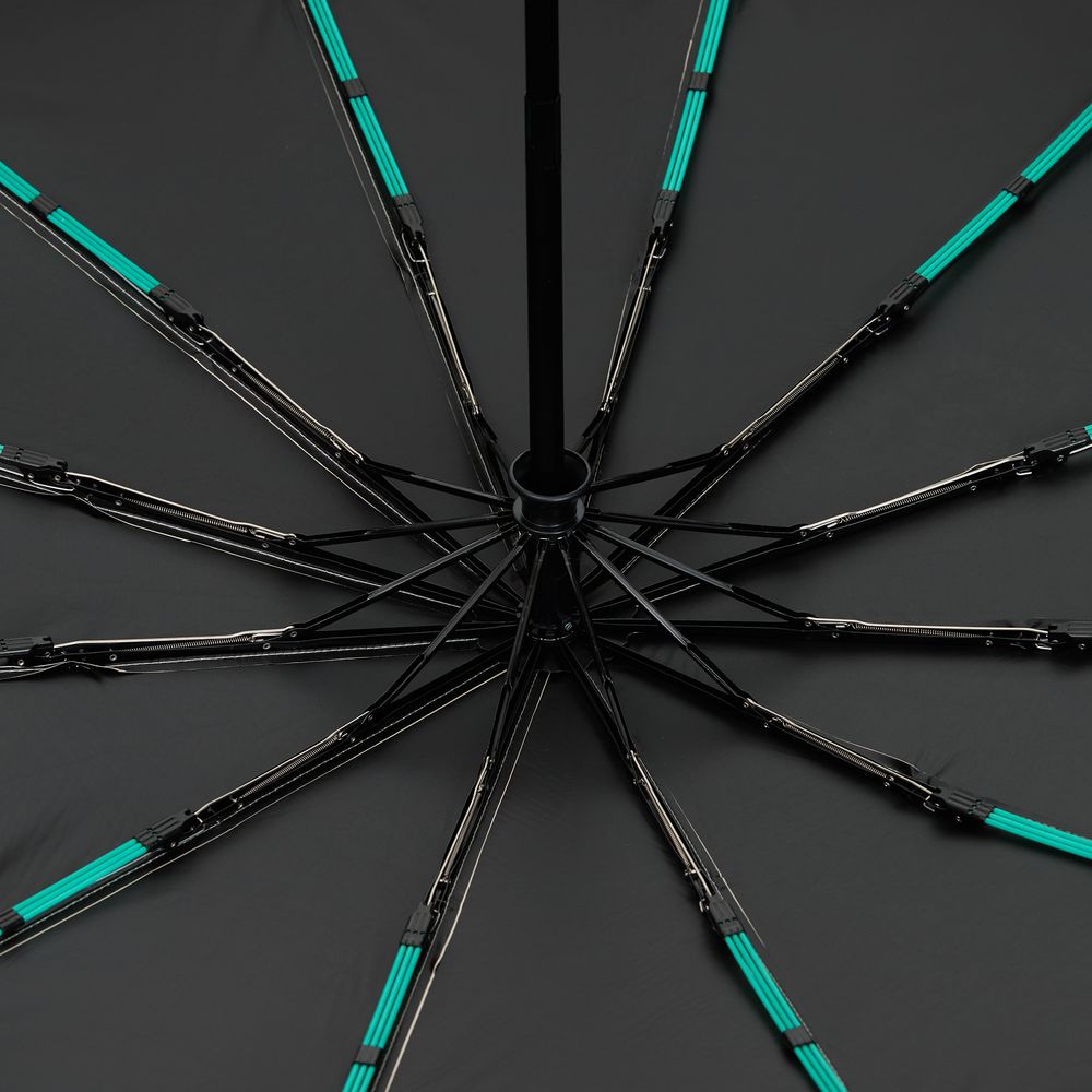 Зонт складной с УФ-защитой Ribstar, бежевый