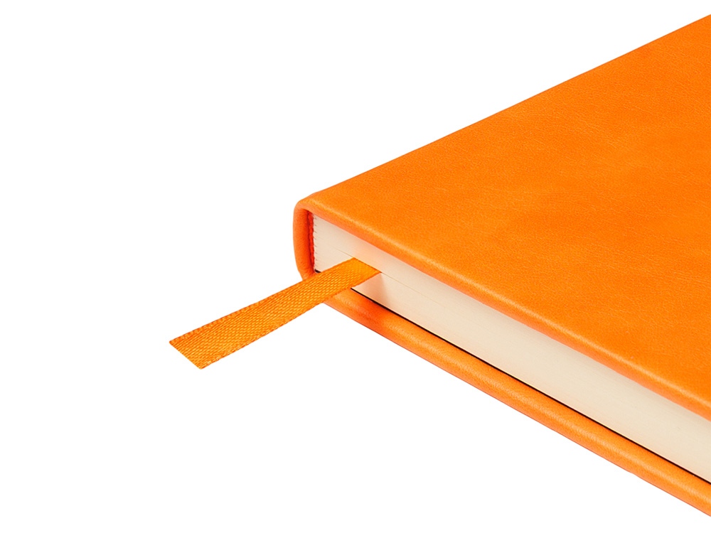 Ежедневник недатированный А5 Premier, оранжевый