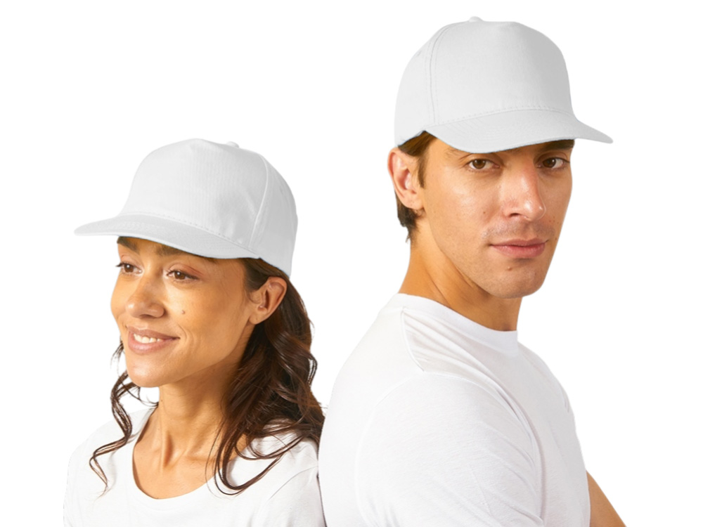 Бейсболка Memphis 5-ти панельная 165 гр, белый