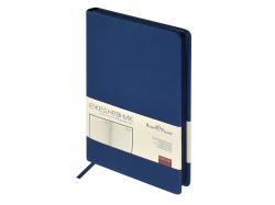 Ежедневник А5 Megapolis Color New soft-touch, синий