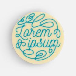 Печенье Dream White в белом шоколаде, круг Печенье Dream White в белом шоколаде, круг