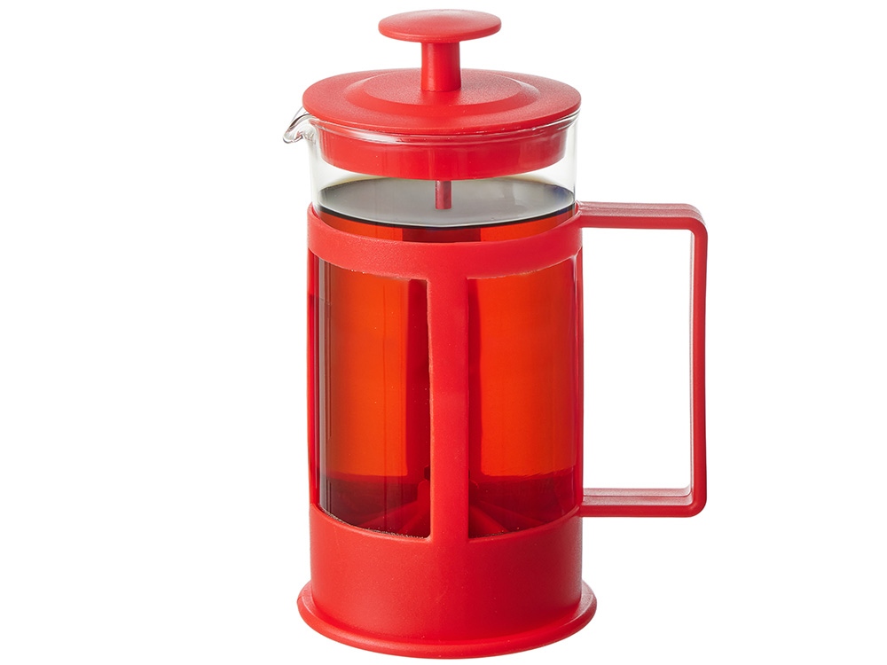 Пластиковый френч-пресс Savor, 350 мл, красный Пластиковый френч-пресс Savor, 350 мл, красный