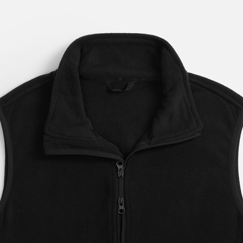 Жилет флисовый унисекс Ben Mac, черный Жилет флисовый унисекс Ben Mac, черный