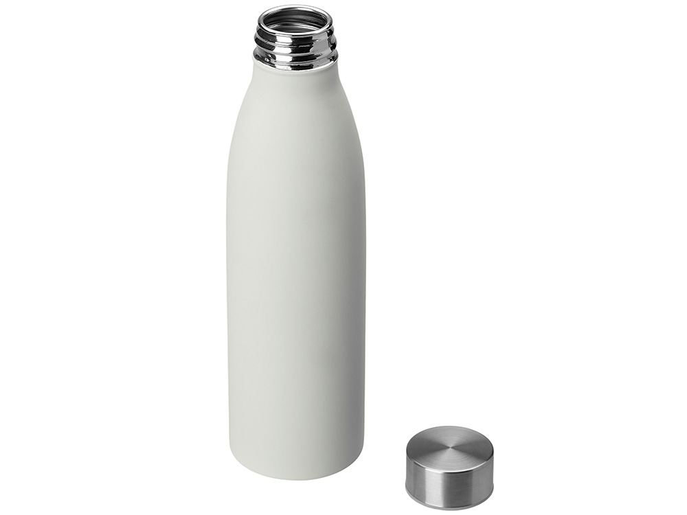Стальная бутылка Rely, 650 мл, белый, off white
