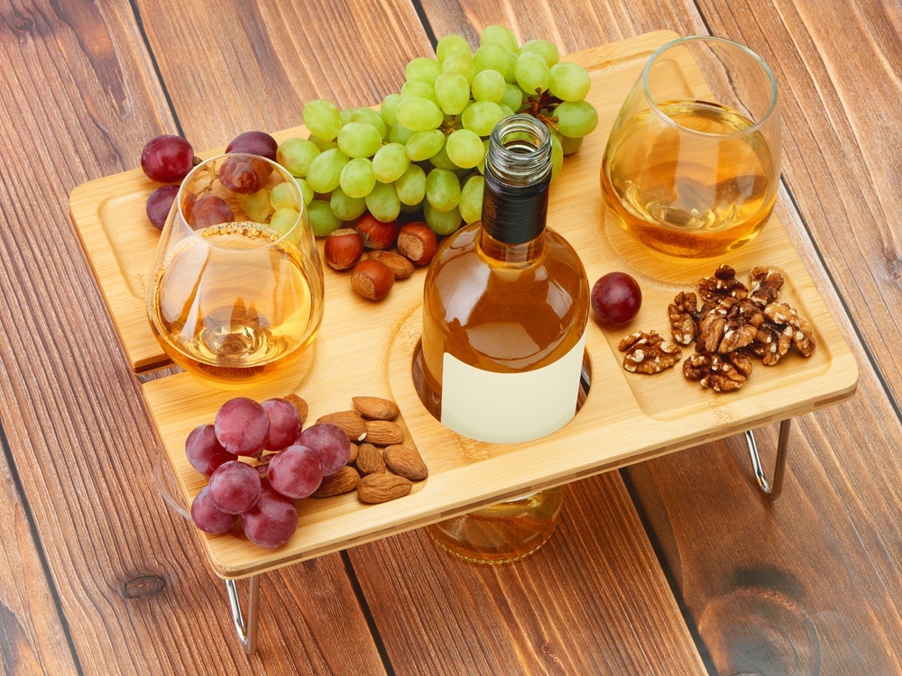 Набор для пикника Fabar сумка-холодильник и бамбуковый столик на ножках