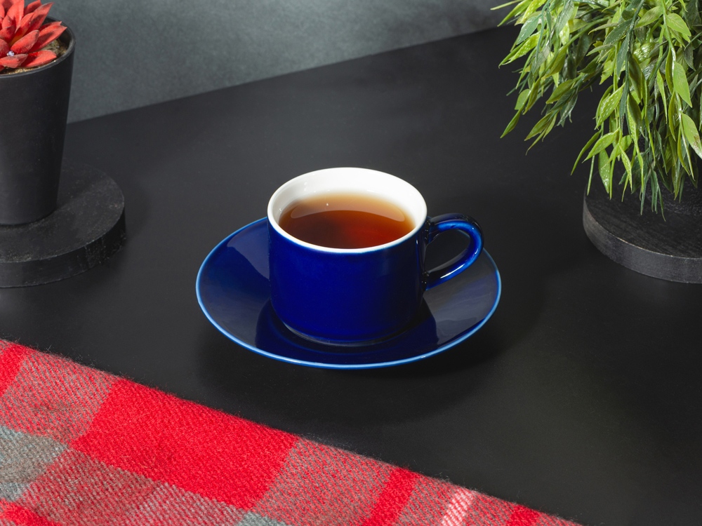 Чайная пара прямой формы Phyto, 250мл, темно-синий Чайная пара прямой формы Phyto, 250мл, темно-синий