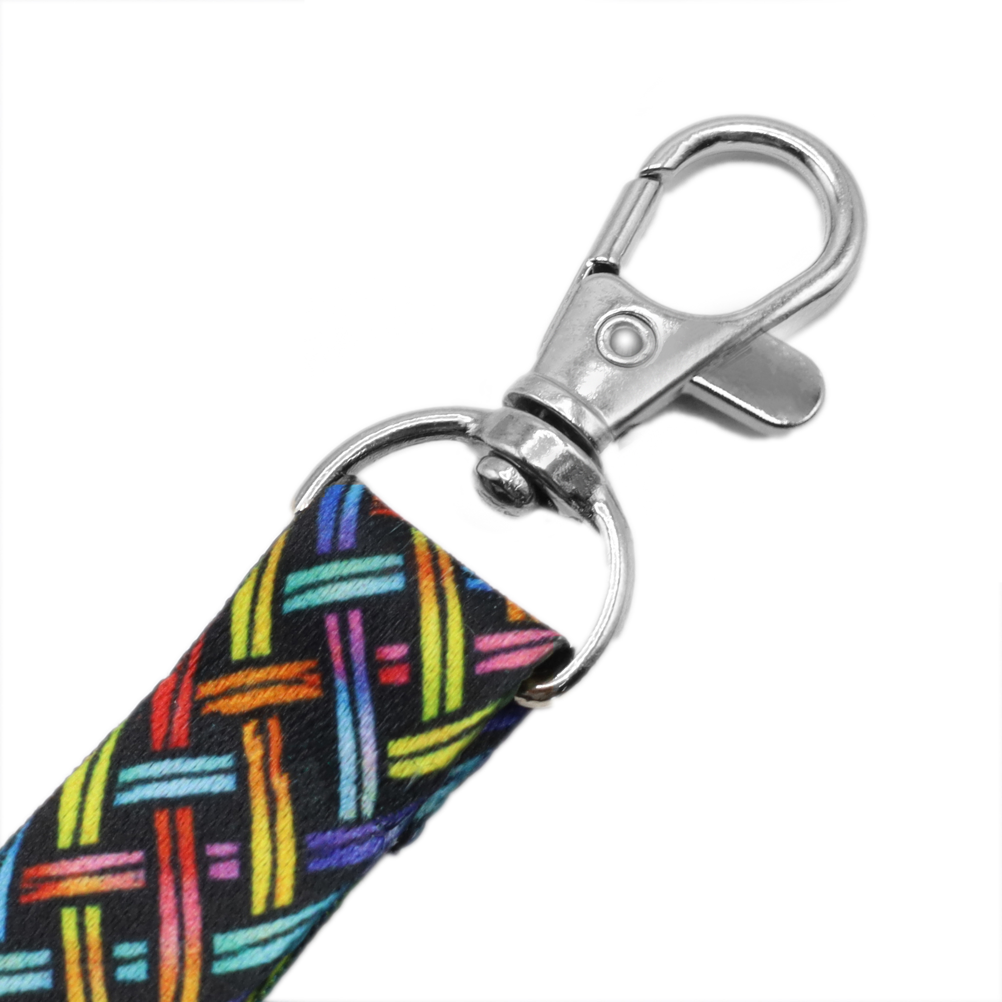 Ланъярд полноцветный Флип с карабином и замком безопасности, 15 мм