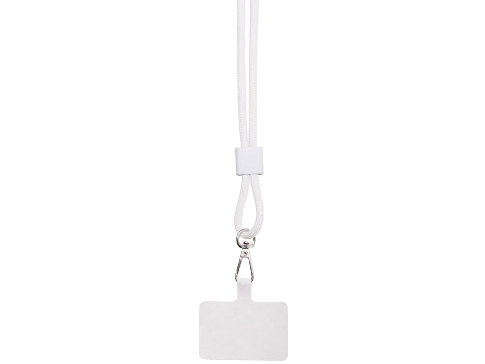 Ремешок на шею для телефона Риксо, белый Ремешок на шею для телефона Риксо, белый