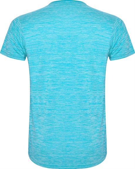 Спортивная футболка ZOLDER мужская, БИРЮЗОВЫЙ/ПЁСТРЫЙ БИРЮЗОВЫЙ M