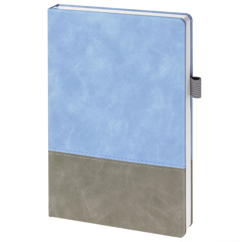 Ежедневник Horizon, недатированный, серый с голубым Ежедневник Horizon, недатированный, серый с голубым