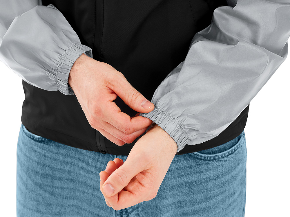 Ветровка светоотражающая Рефлектор гибрид, светоотражающий/черный