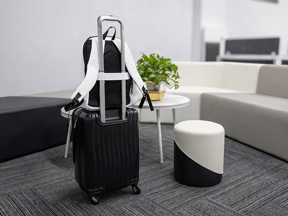 Рюкзак с защитой от краж Phantom Mini, белый