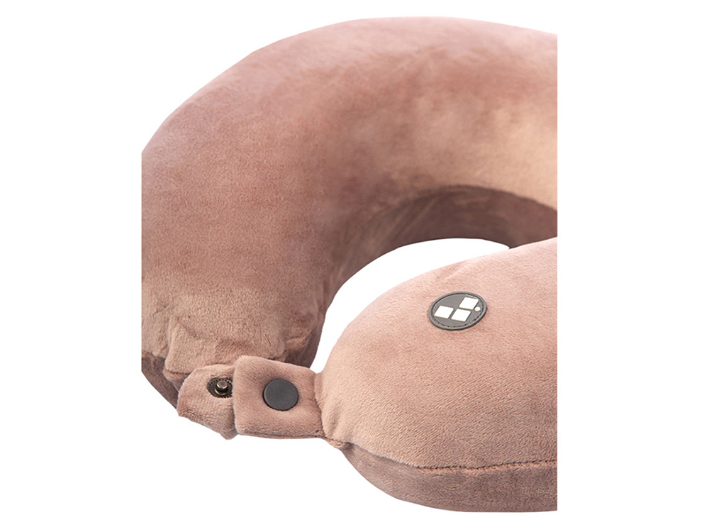 Подушка для путешествий с эффектом памяти Мемо Drowsy Dusty Rose