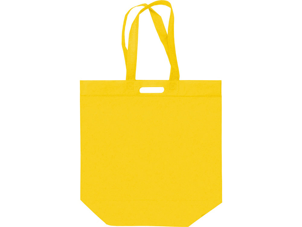 Сумка для покупок из спанбонда Scope, 455*160*380 с ручкой 550/30 мм, желтый