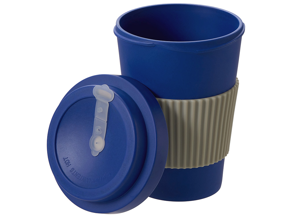 Термокружка Muffin из натуральных волокон, темно-синий Термокружка Muffin из натуральных волокон, темно-синий