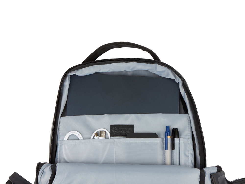 Рюкзак Sofit для ноутбука из экокожи, молочный (Р) Рюкзак Sofit для ноутбука из экокожи, молочный (Р)