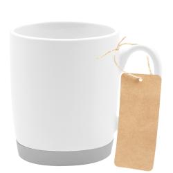 Кружка Make Me To Go, белая/серая_с_биркой