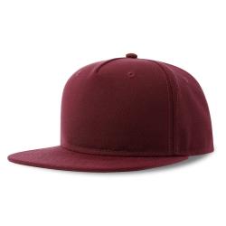 Бейсболка SNAP FIVE-S, 5 клиньев, пластиковая застежка