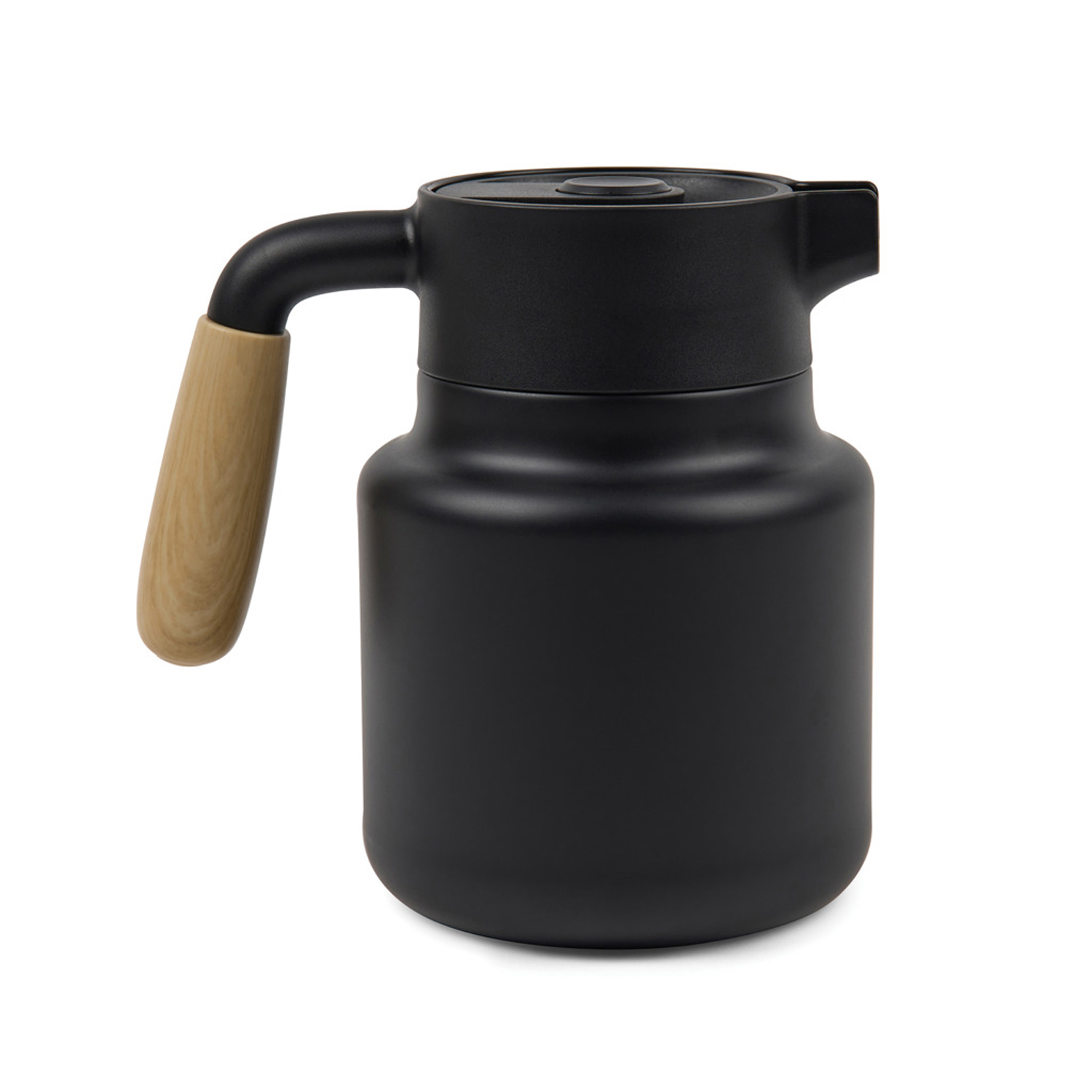 Вакуумный термос с ручкой VINGA Arbe из переработанной нержавеющей стали RCS, 1 200 мл