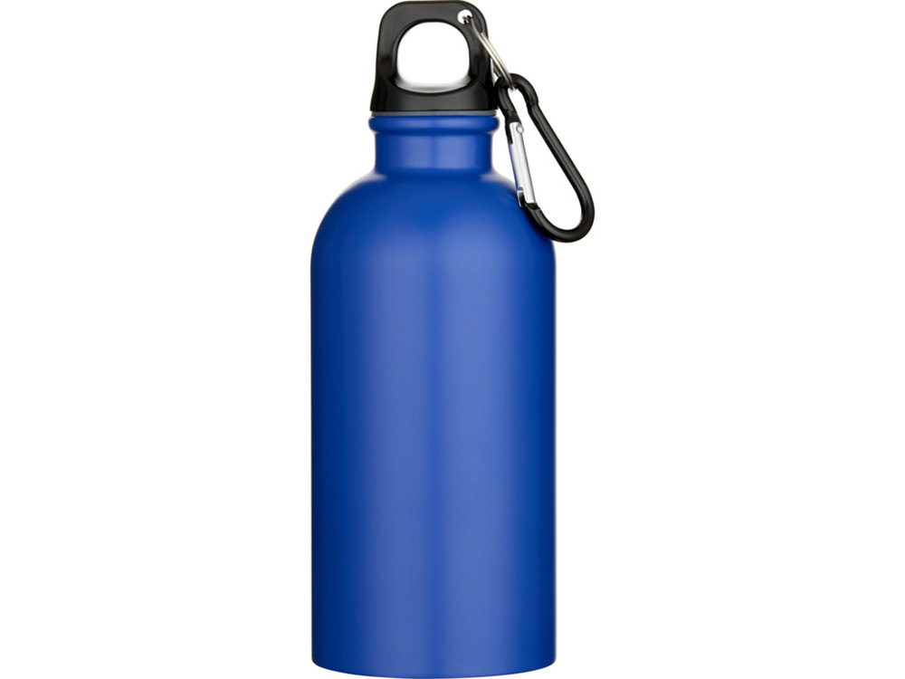 Oregon одностенная бутылка для воды с карабином, изготовленная из нержавеющей стали, сертифицированной по стандарту RCS, объемом 400 мл - Ярко-синий