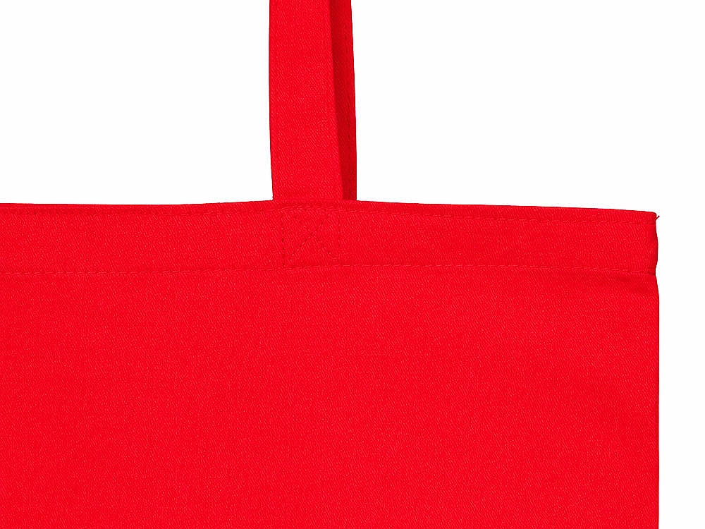 Сумка Твил из хлопка, 210 г/м2, красный