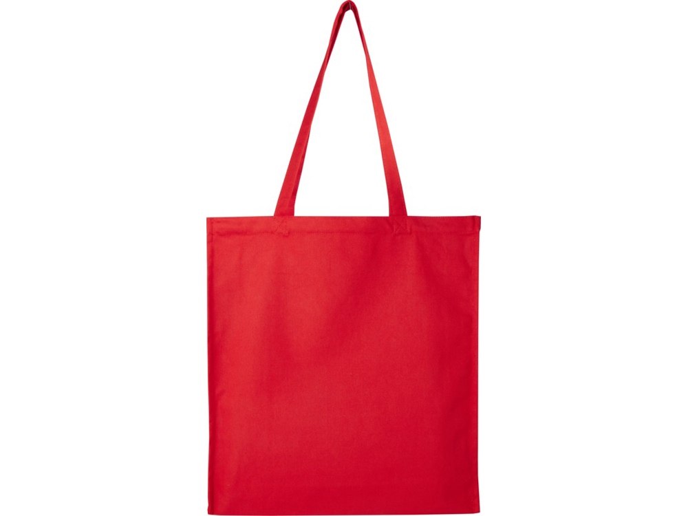 Florida эко-сумка с ластовицей плотностью 270 г/м² - Красный Florida эко-сумка с ластовицей плотностью 270 г/м² - Красный