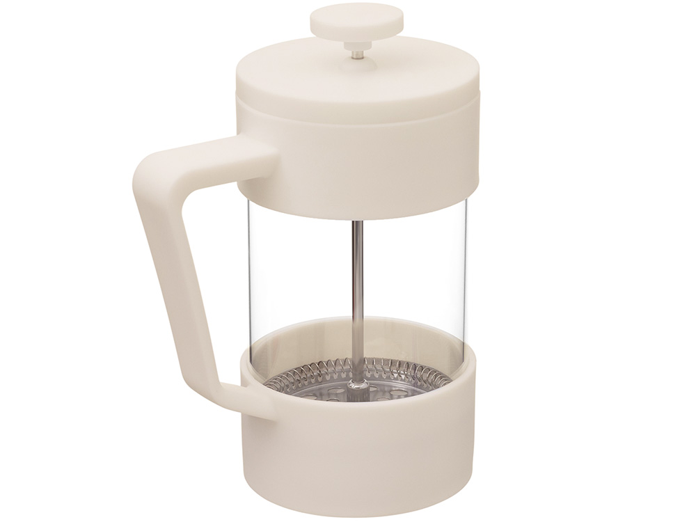 Пластиковый френч-пресс Intense, 600мл, белый