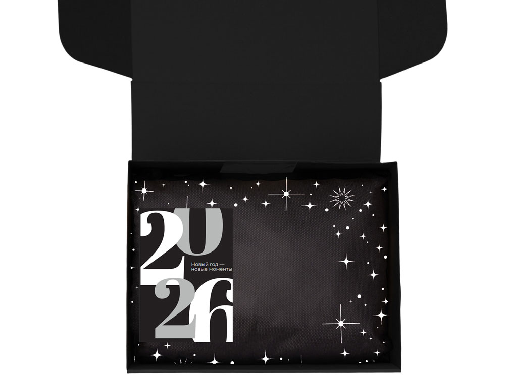 Подарочный набор c термокружкой, блокнотом, ручкой и свечкой, белый