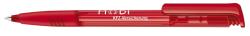 2234 Шариковая ручка Super Hit clear soft grip zone красные  186