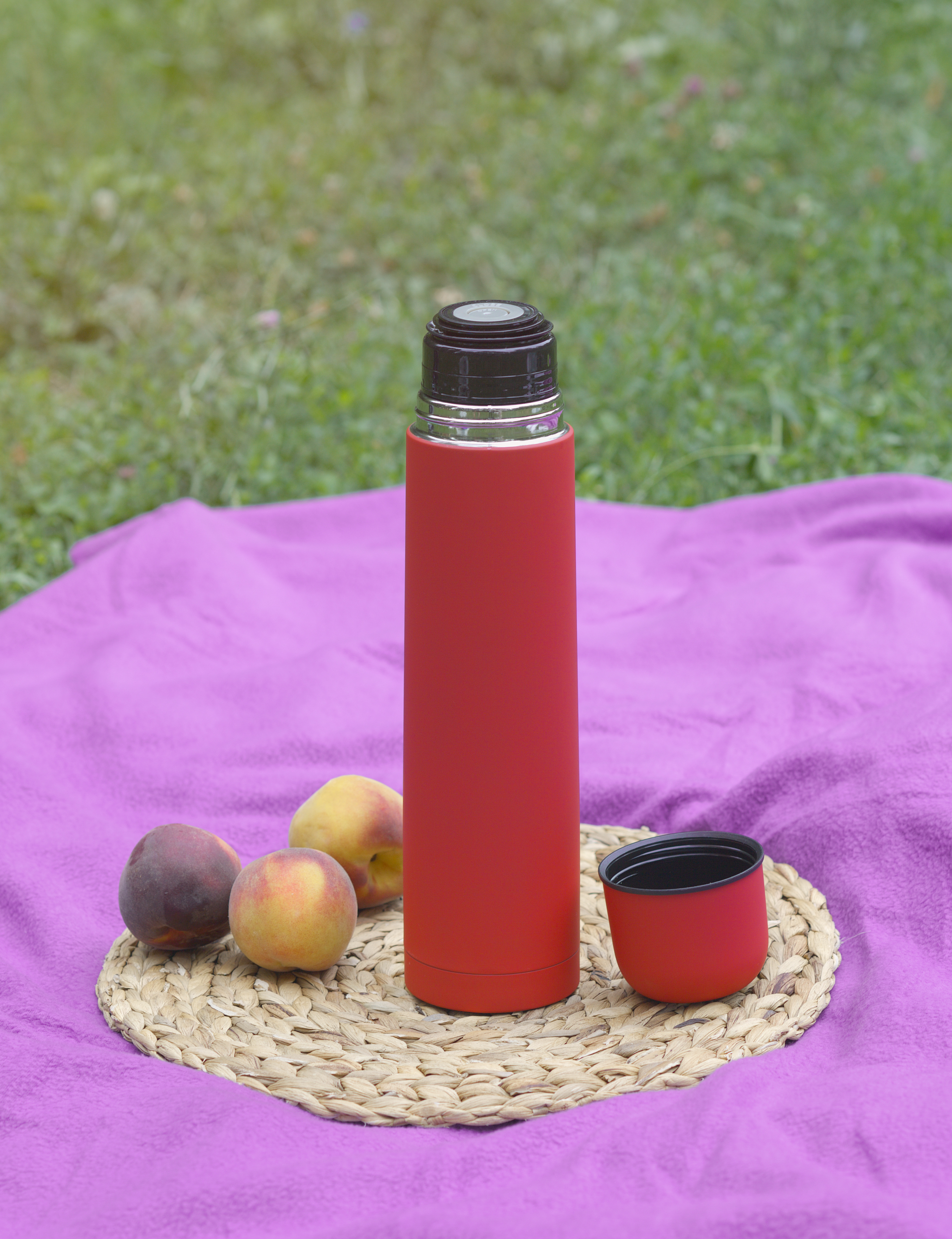 Термос "Родос", покрытие soft touch, 1 л.