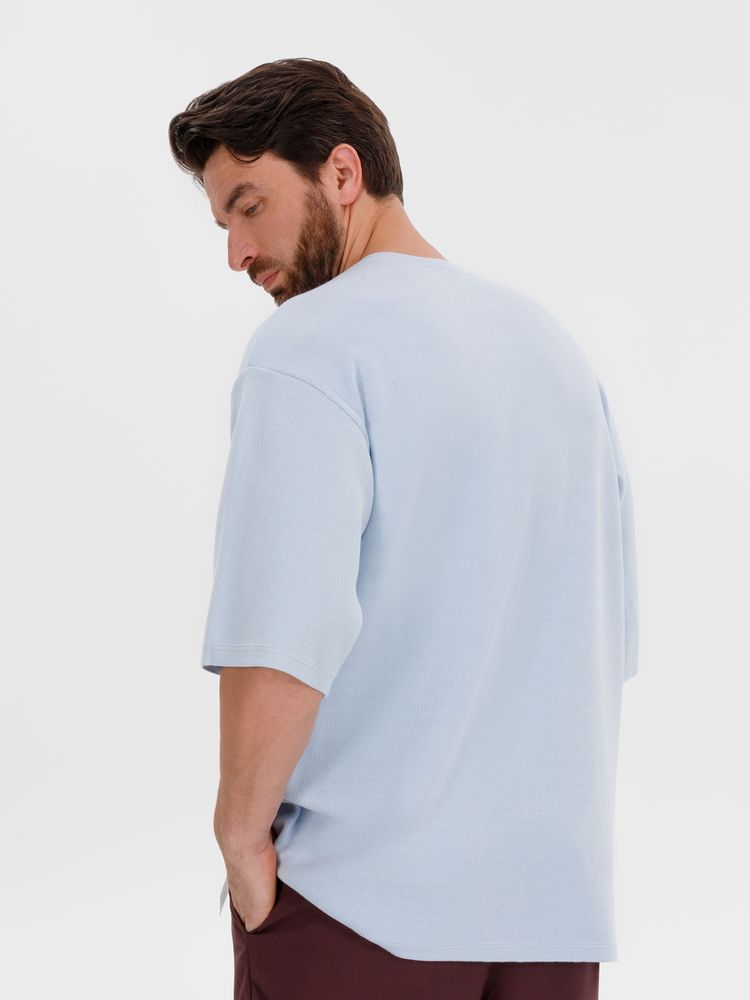 Джемпер с коротким рукавом Siluetti Volumica, светло-голубой