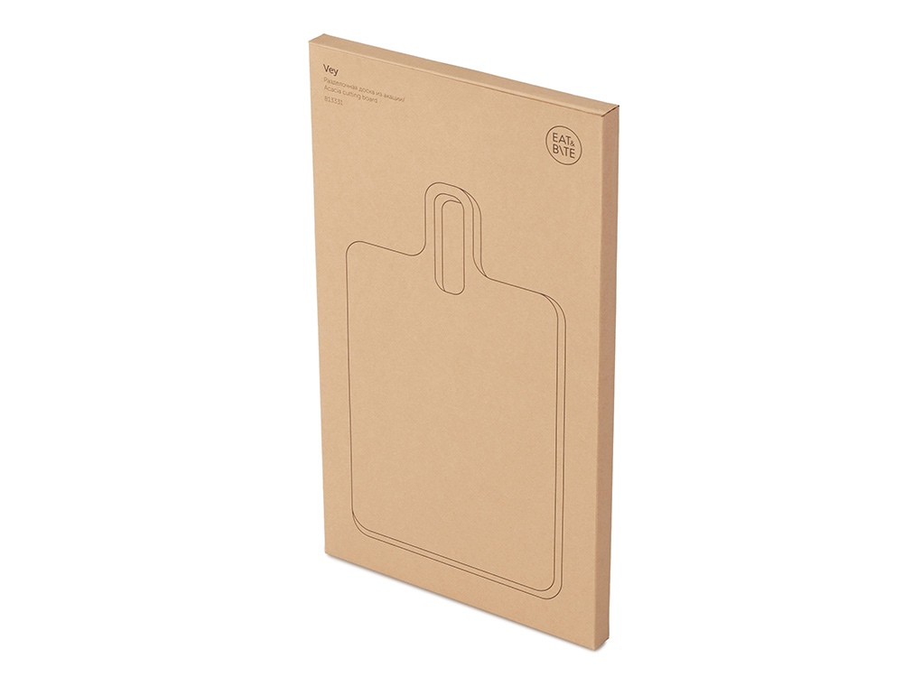 Деревянная доска с длинной ручкой из акации Вэй