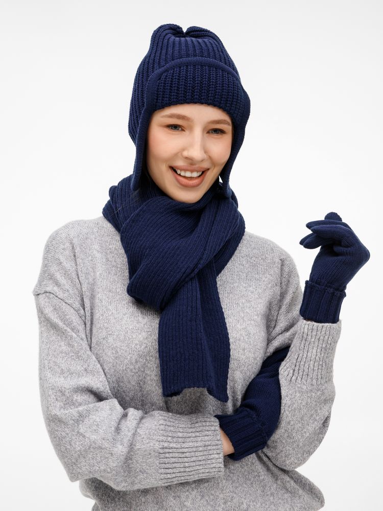 Перчатки Catch Match, темно-синие