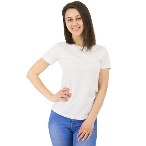 Футболка Star Lady, женская (белый, 2XL)