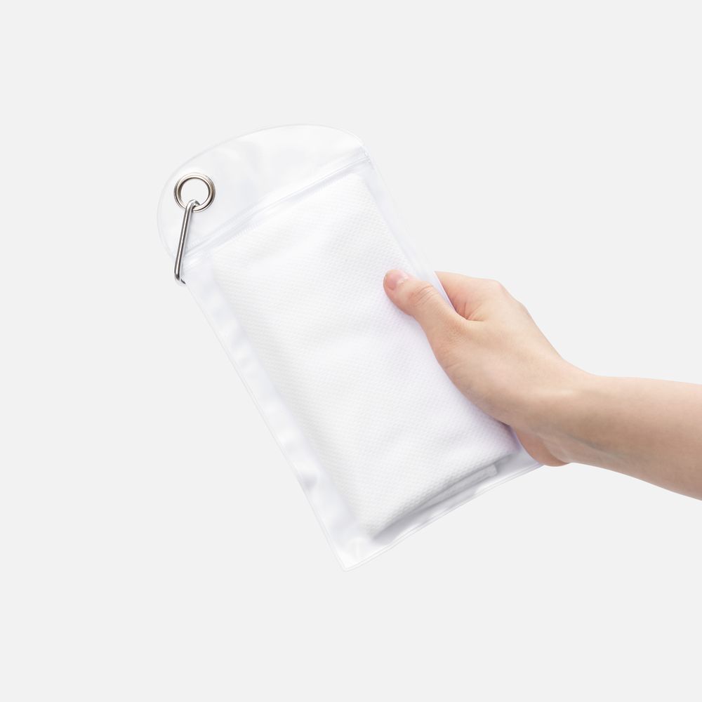 Охлаждающее полотенце Baffin, белое