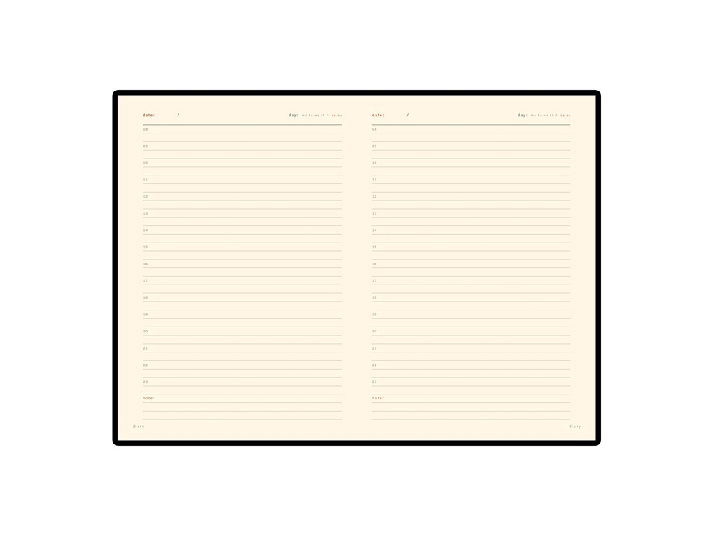 Ежедневник недатированный А5 Parliament, синий