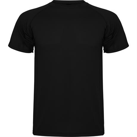 Спортивная футболка MONTECARLO мужская, ЧЕРНЫЙ 2XL