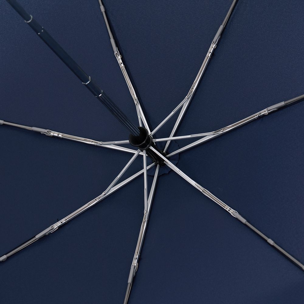 Складной зонт Take It Duo, темно-синий