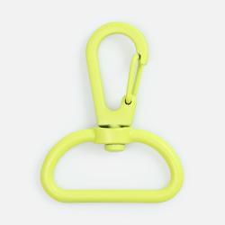 Застежка-карабин Snap Hook, L, желтый неон