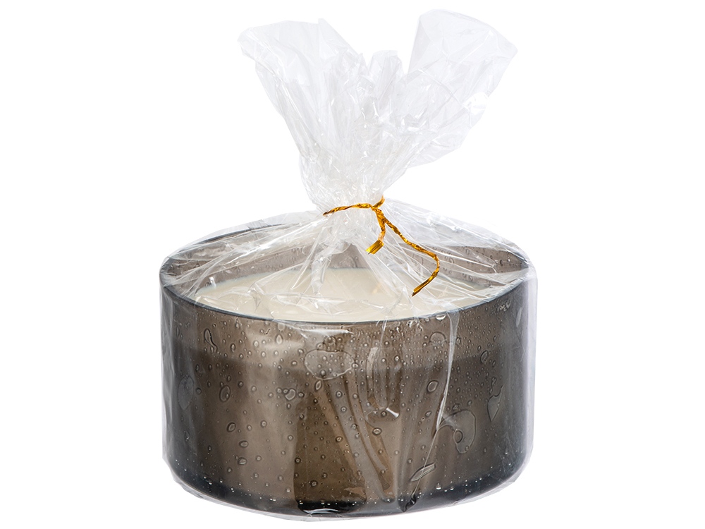 Свеча соевая ароматическая в стекле Halo, черная (Р) Свеча соевая ароматическая в стекле Halo, черная (Р)