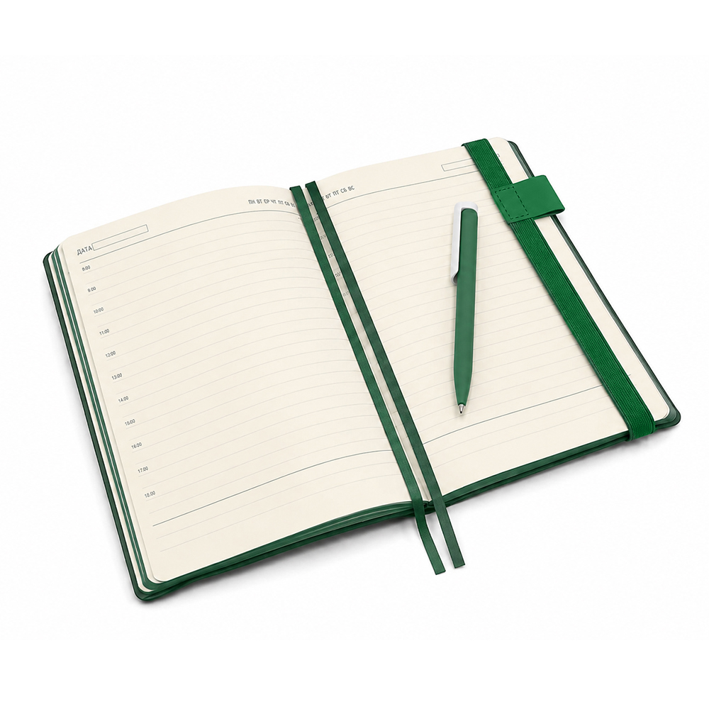 Подарочный набор Flow & Write, зелёный Подарочный набор Flow & Write, зелёный