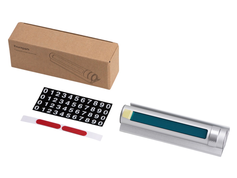 Парковочная табличка Frontpark, серебристый